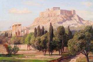 Georg Macco - Die Akropolis in Athen