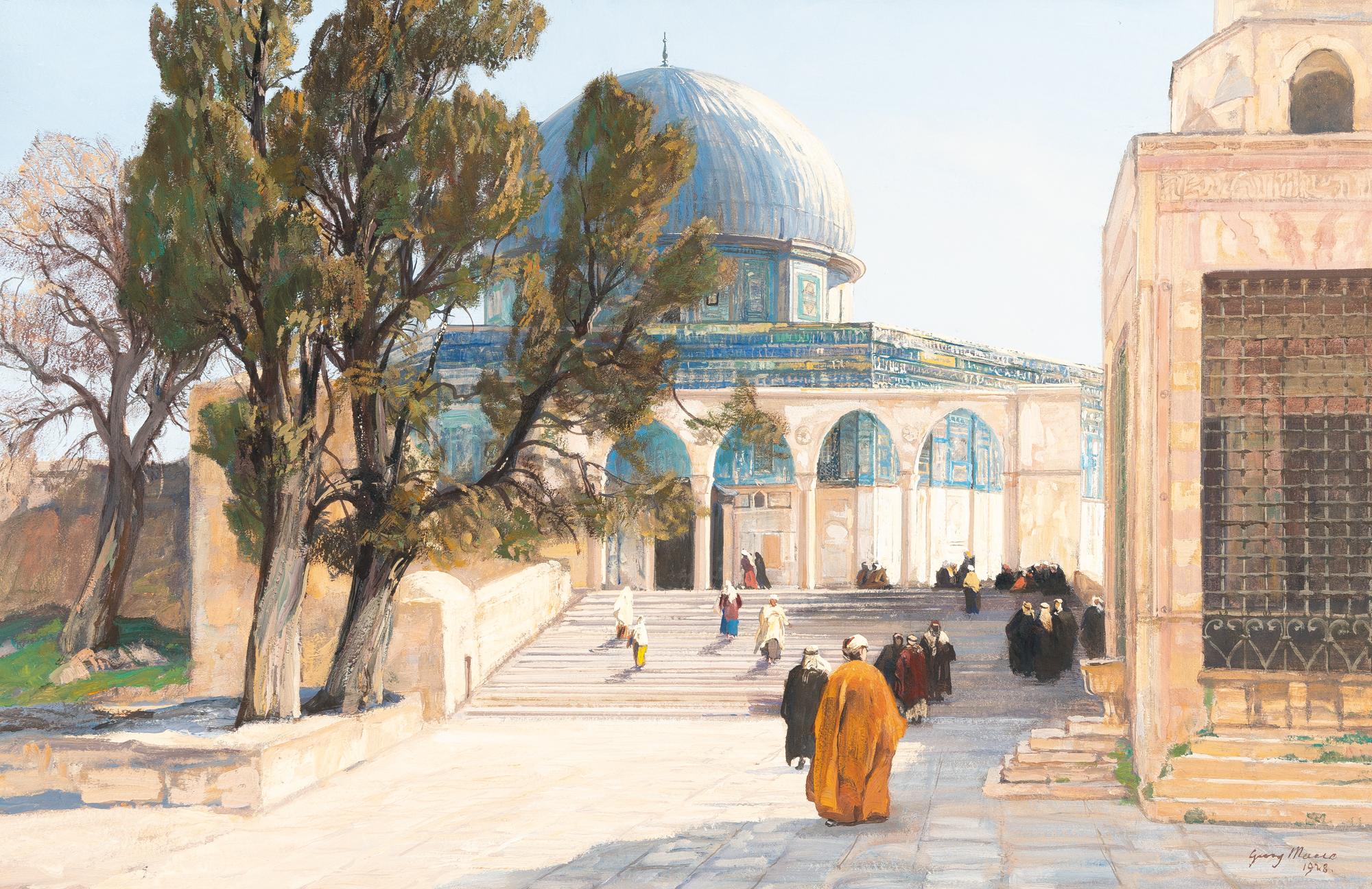 Georg Macco - Omar-Moschee (Jerusalem)