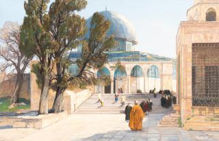 Georg Macco - Omar-Moschee (Jerusalem)