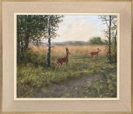 Georg Majewicz - Deer In A Clearing