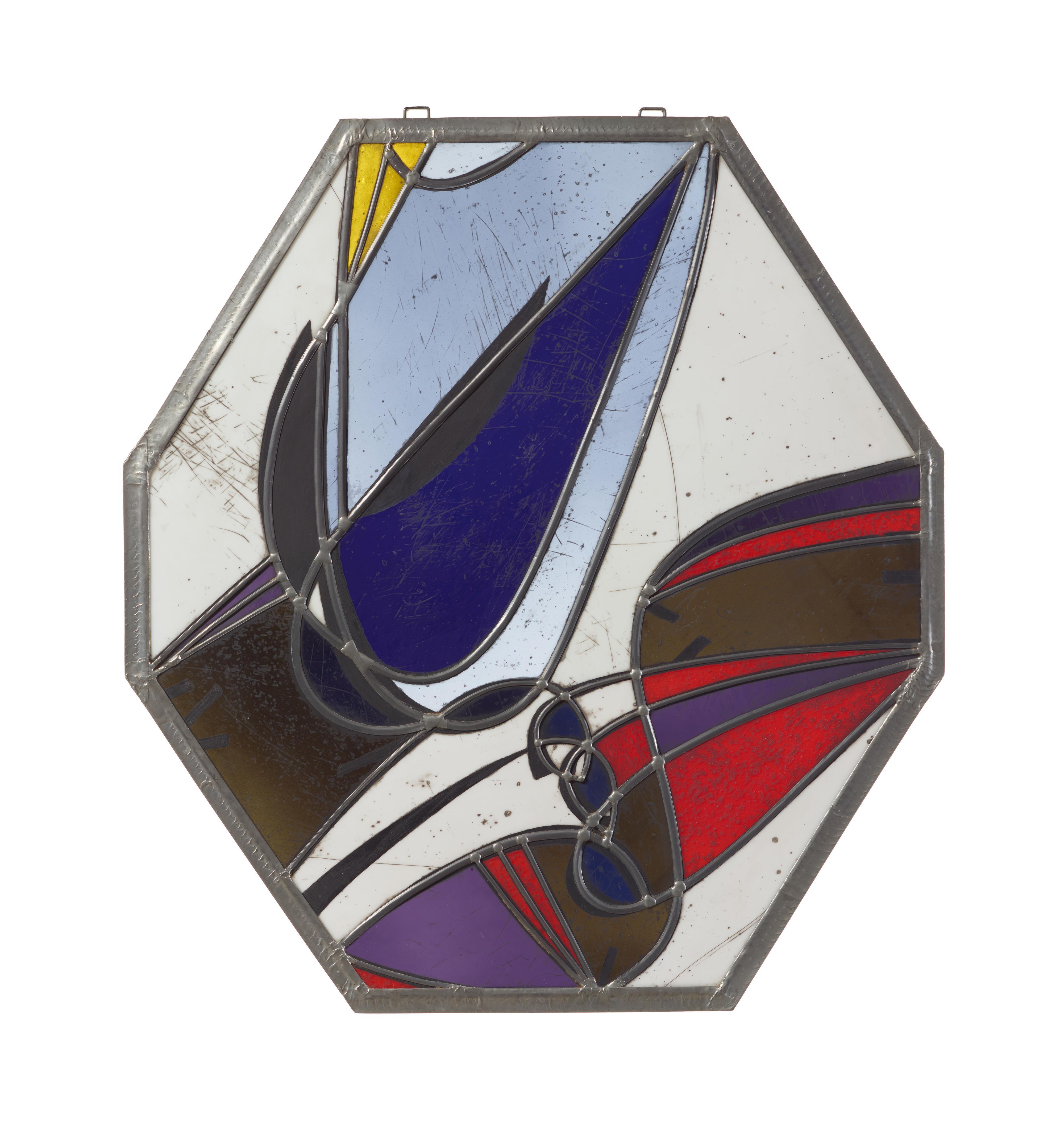 Georg Meistermann - Ohne Titel (Abstrakte Formen)