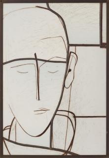 Georg Meistermann - Ohne Titel (Kopf des Joseph)