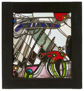 Georg Meistermann - Ohne Titel (WDR-Probe-Glasfenster)