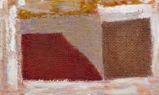 Georg Meistermann - Ohne Titel - Zwei Farbfelder