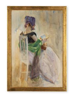 Georg Pauli - Girl reading