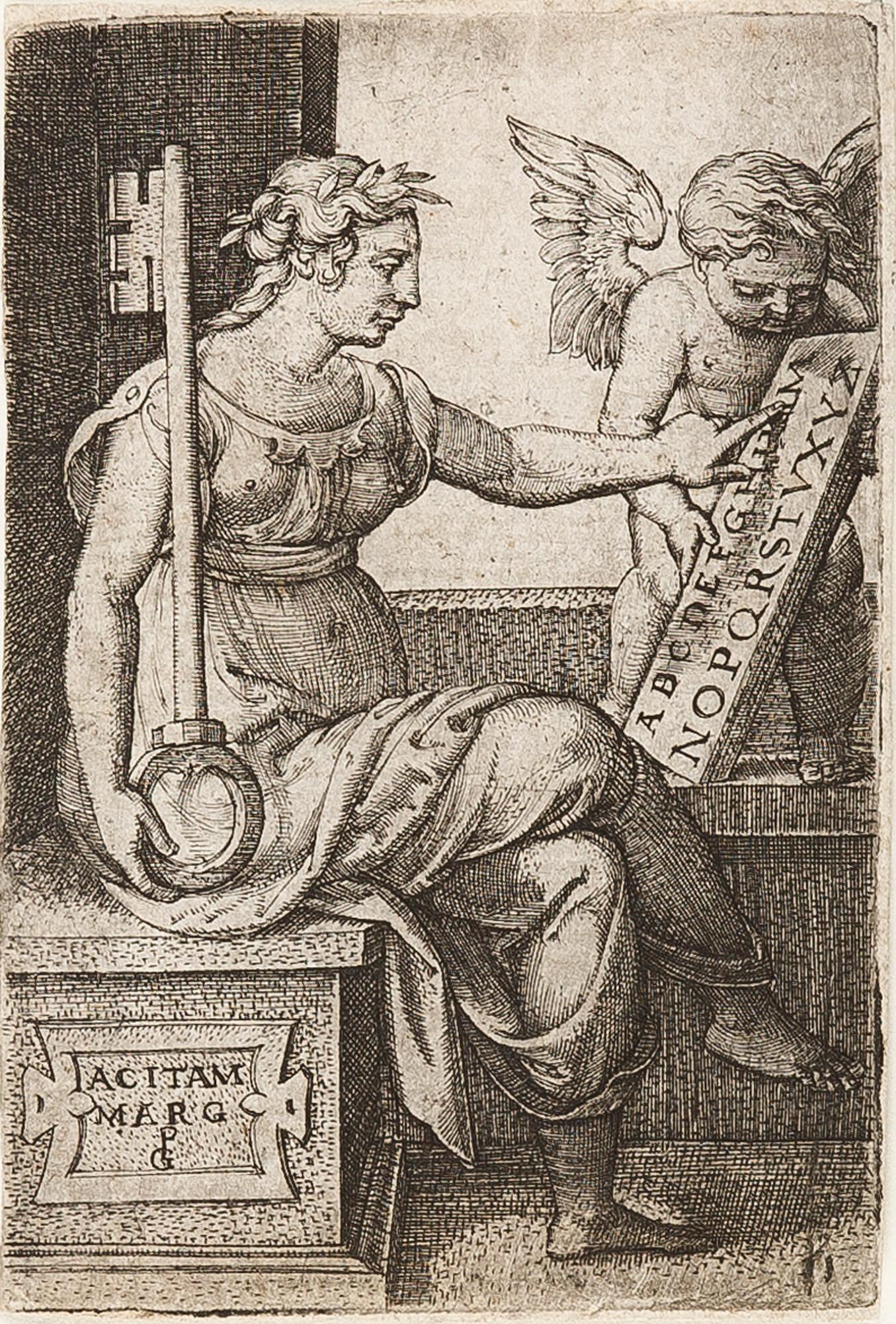 Georg Pencz - Die Grammatik.