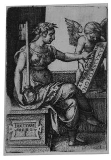 Georg Pencz - Folge von 7 Bll.: Die sieben freien Künste.