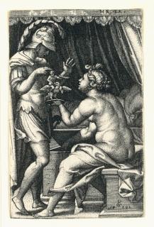 Georg Pencz - Medea and Jason