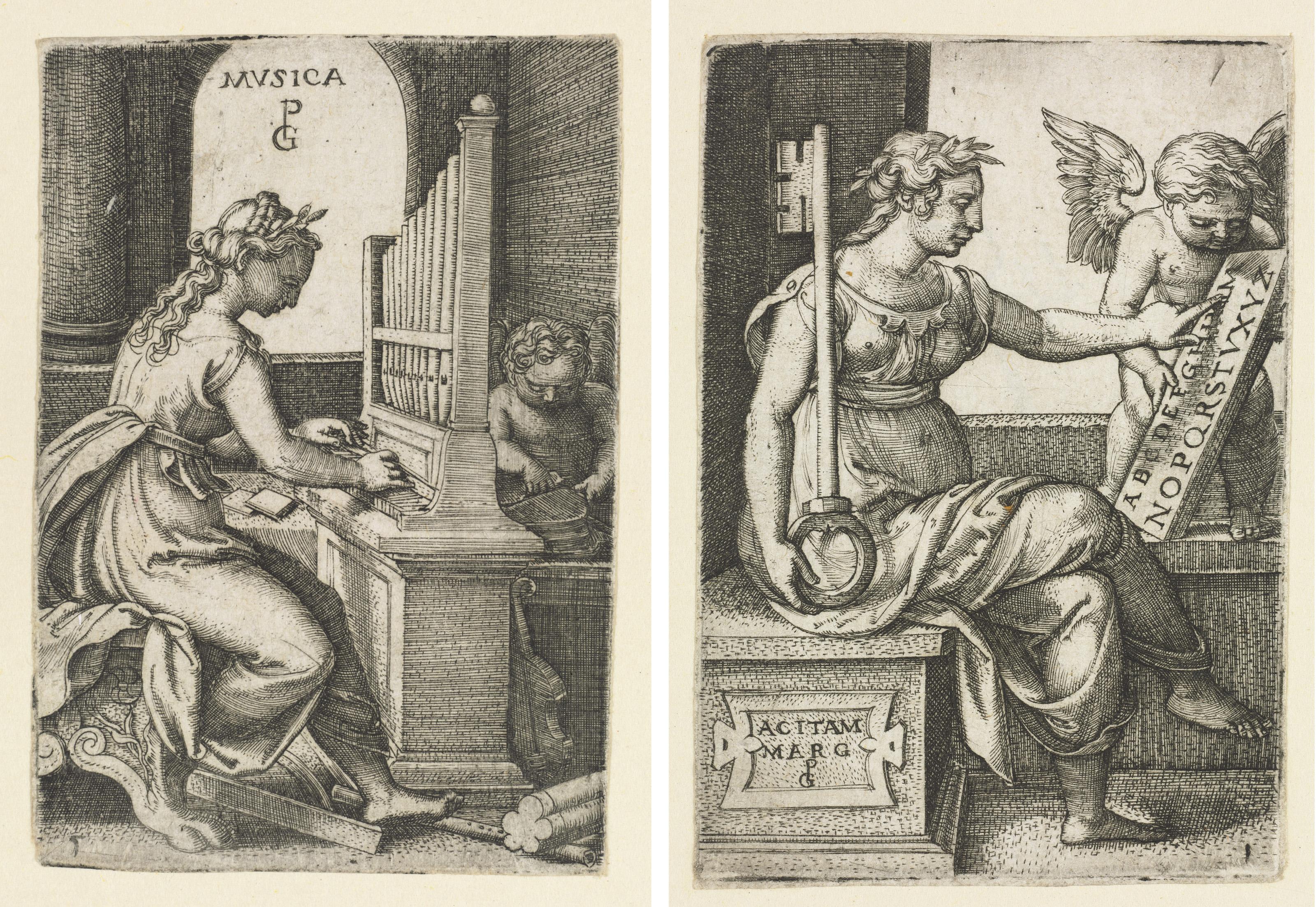 Georg Pencz - The Liberal Arts