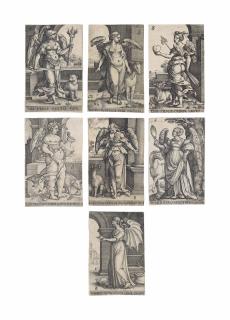 Georg Pencz - The Seven Deadly Sins
