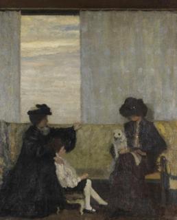 Georg Sauter - Interieur mit Fenster