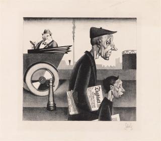 Georg Scholz - Zeitungsträger