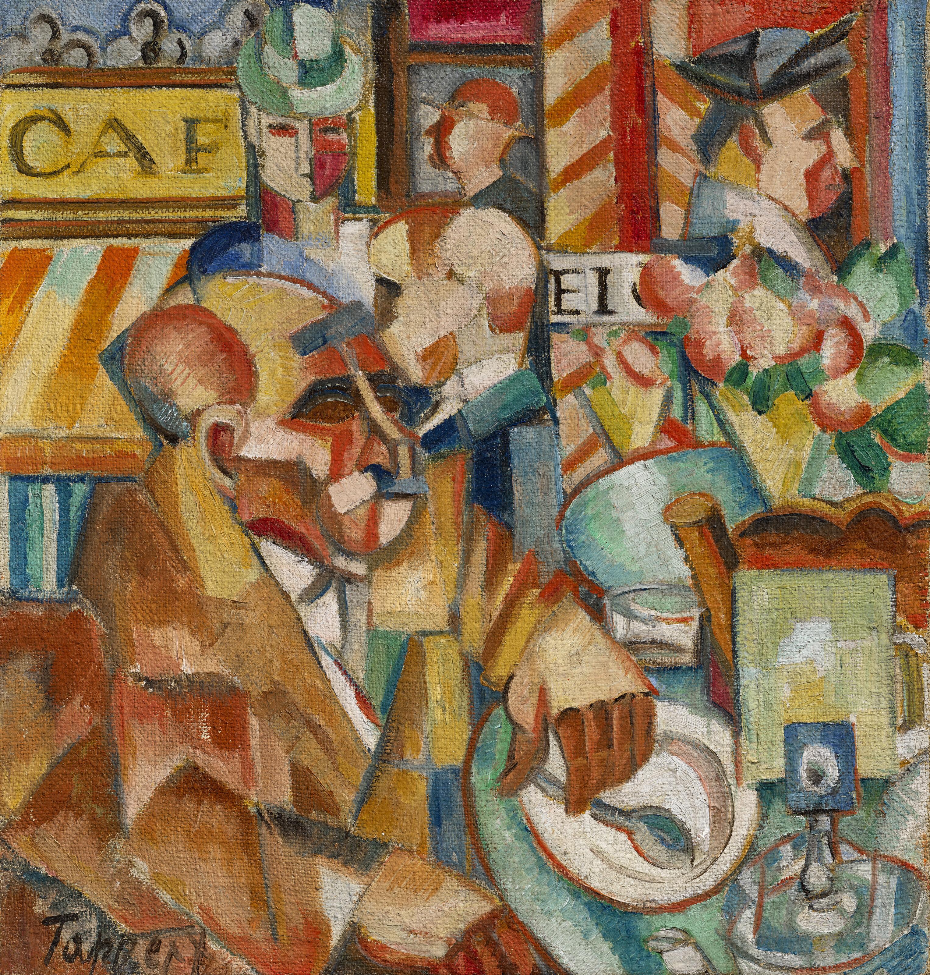 Georg Tappert - Café