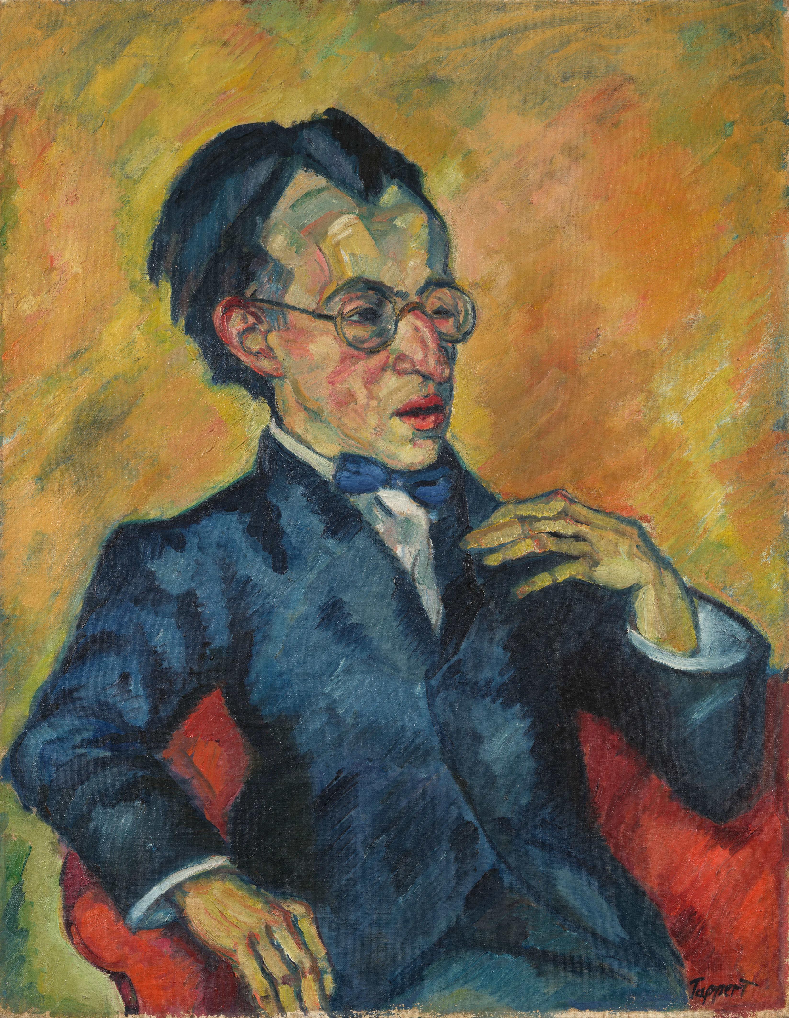 Georg Tappert - Porträt Karl Jakob Hirsch