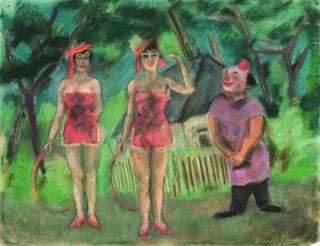 Georg Tappert - Varietészene.