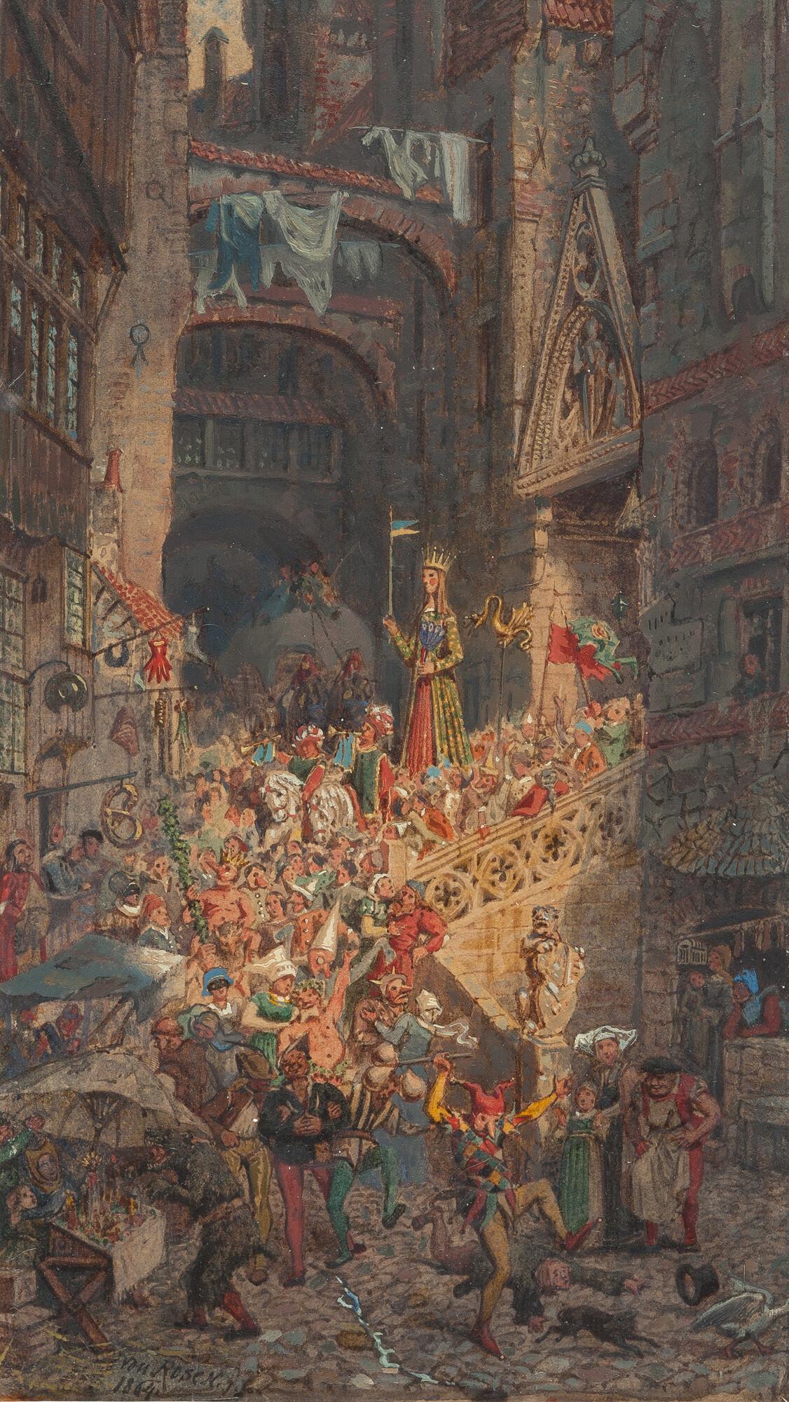 Georg von Rosen - Der Karneval