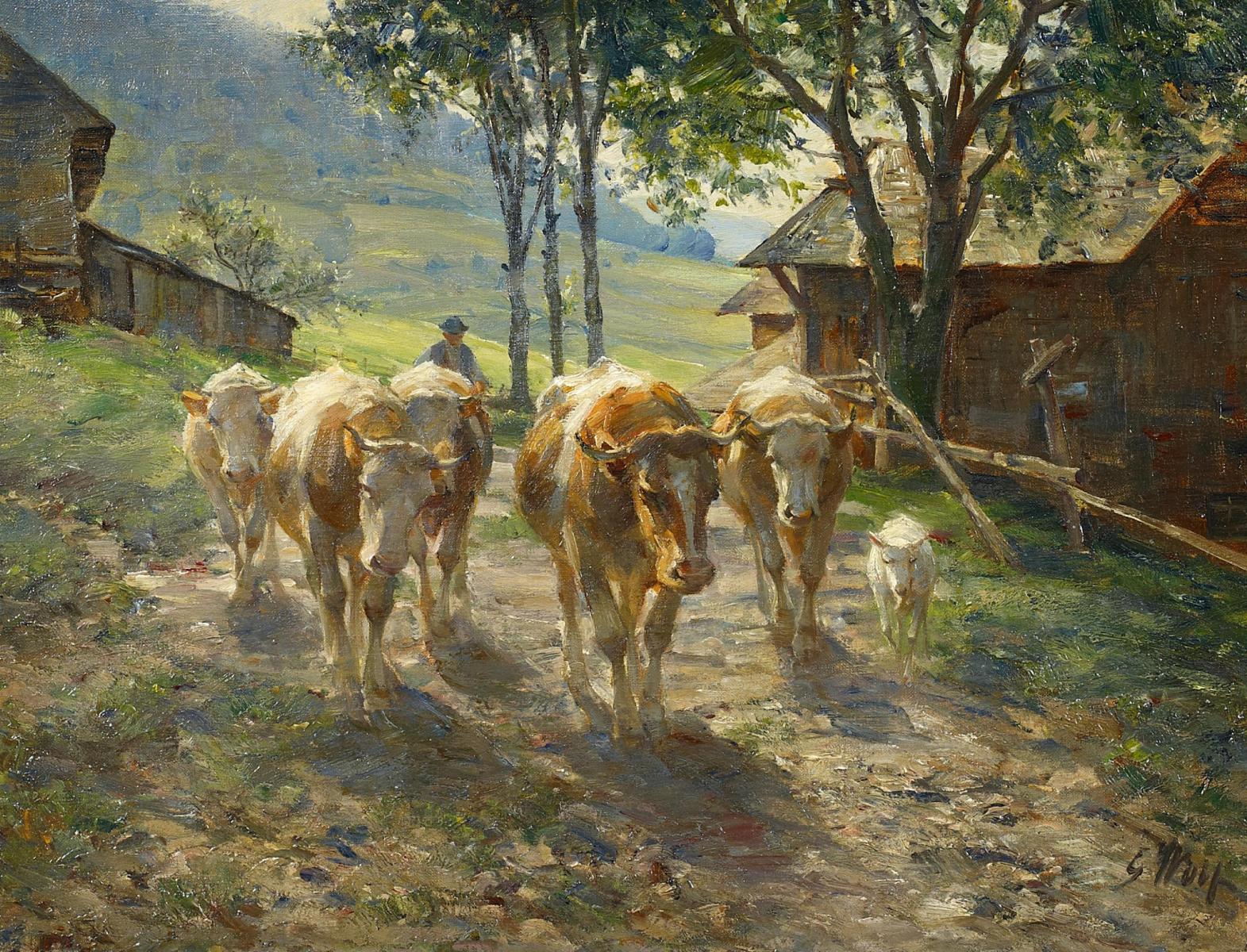 Georg Wolf - Viehtrieb
