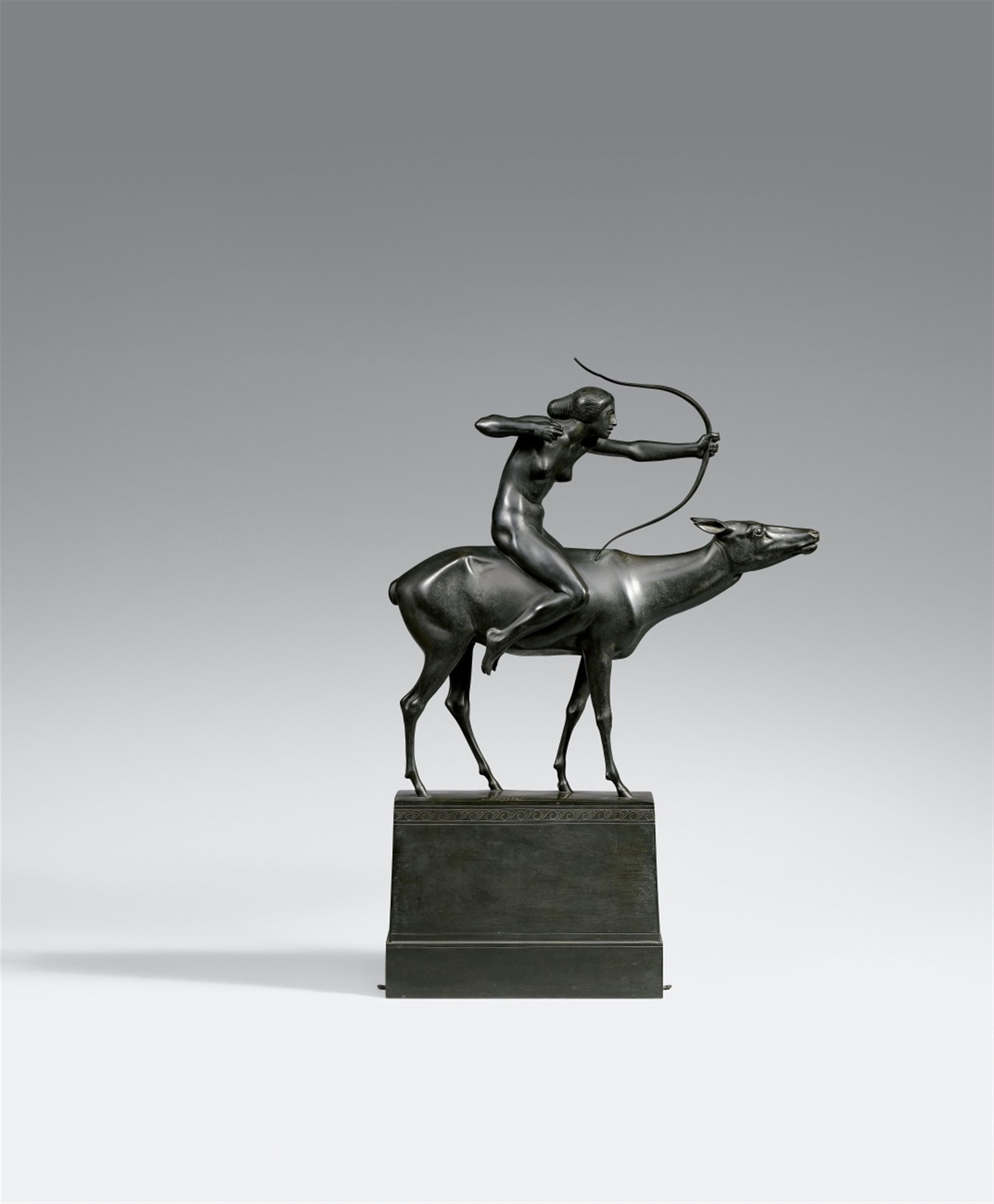 Georg Wrba - Diana auf der Hirschkuh