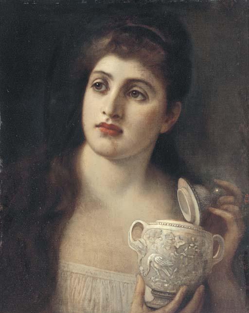 George Adolphus Storey, R.A. - Pandora