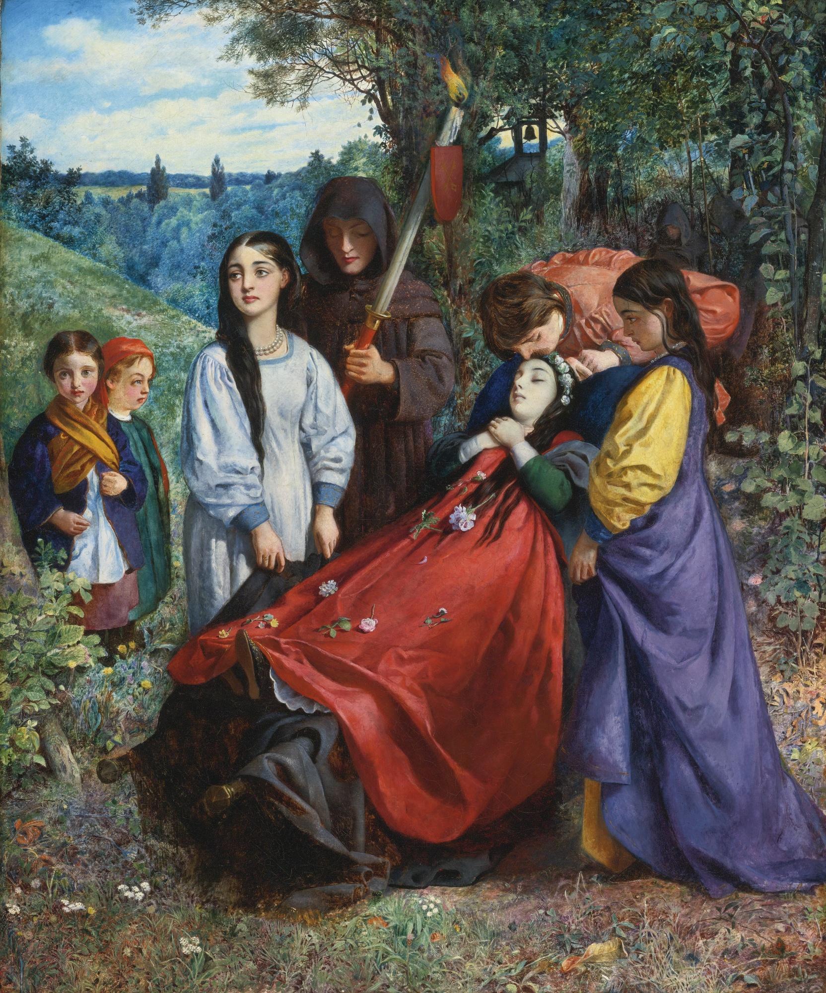 George Adolphus Storey - British The Bride\'S Burial