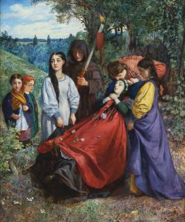 George Adolphus Storey - British The Bride\'S Burial