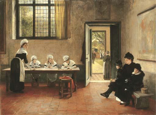 George Aldolphus Storey, R.A. - Orphans