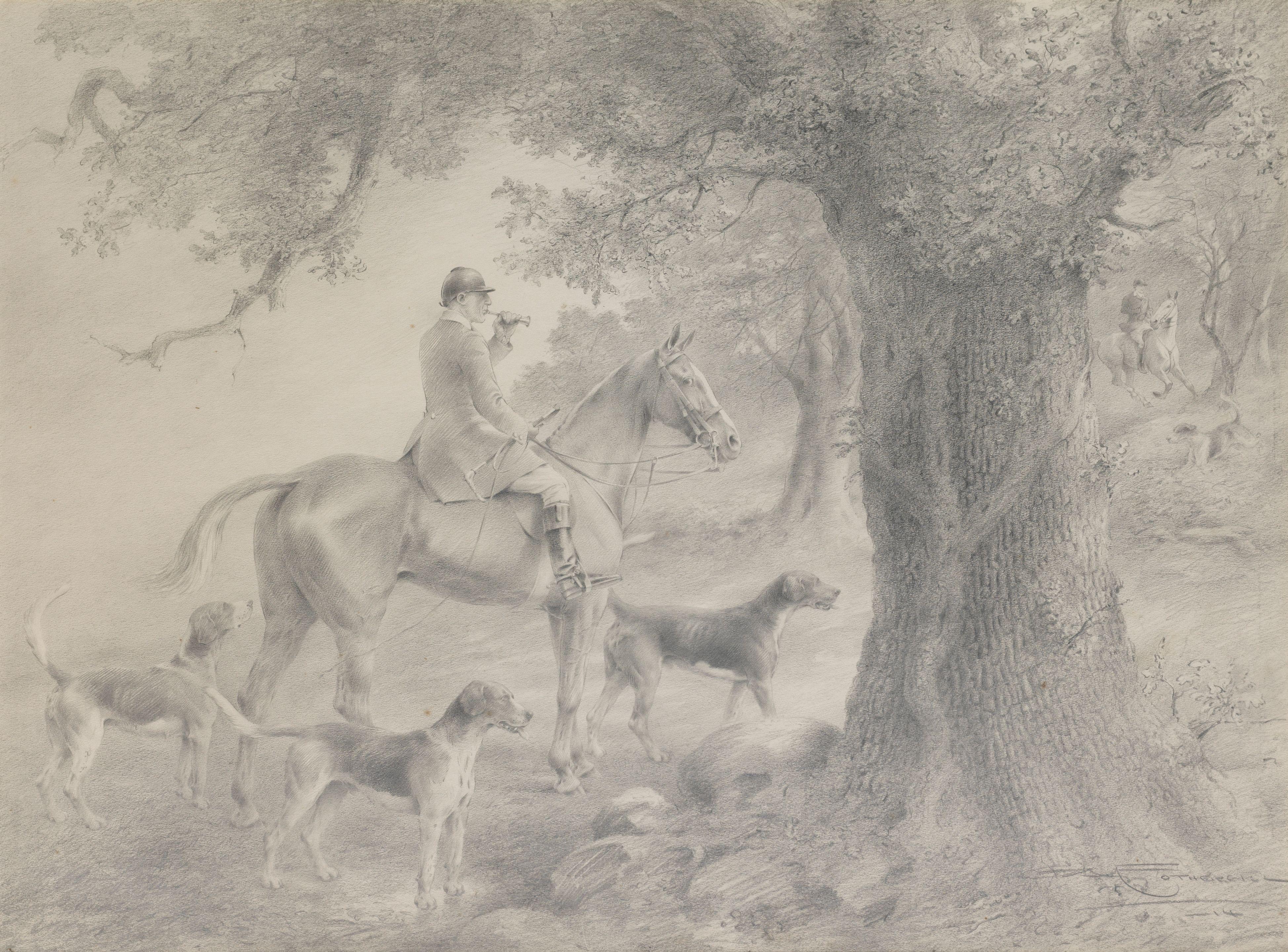 George Algernon Fothergill - The Linlithgow & Stirlingshire Hunt