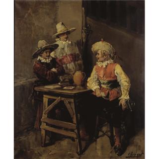 George Appert - The Winning Hand; The Duel