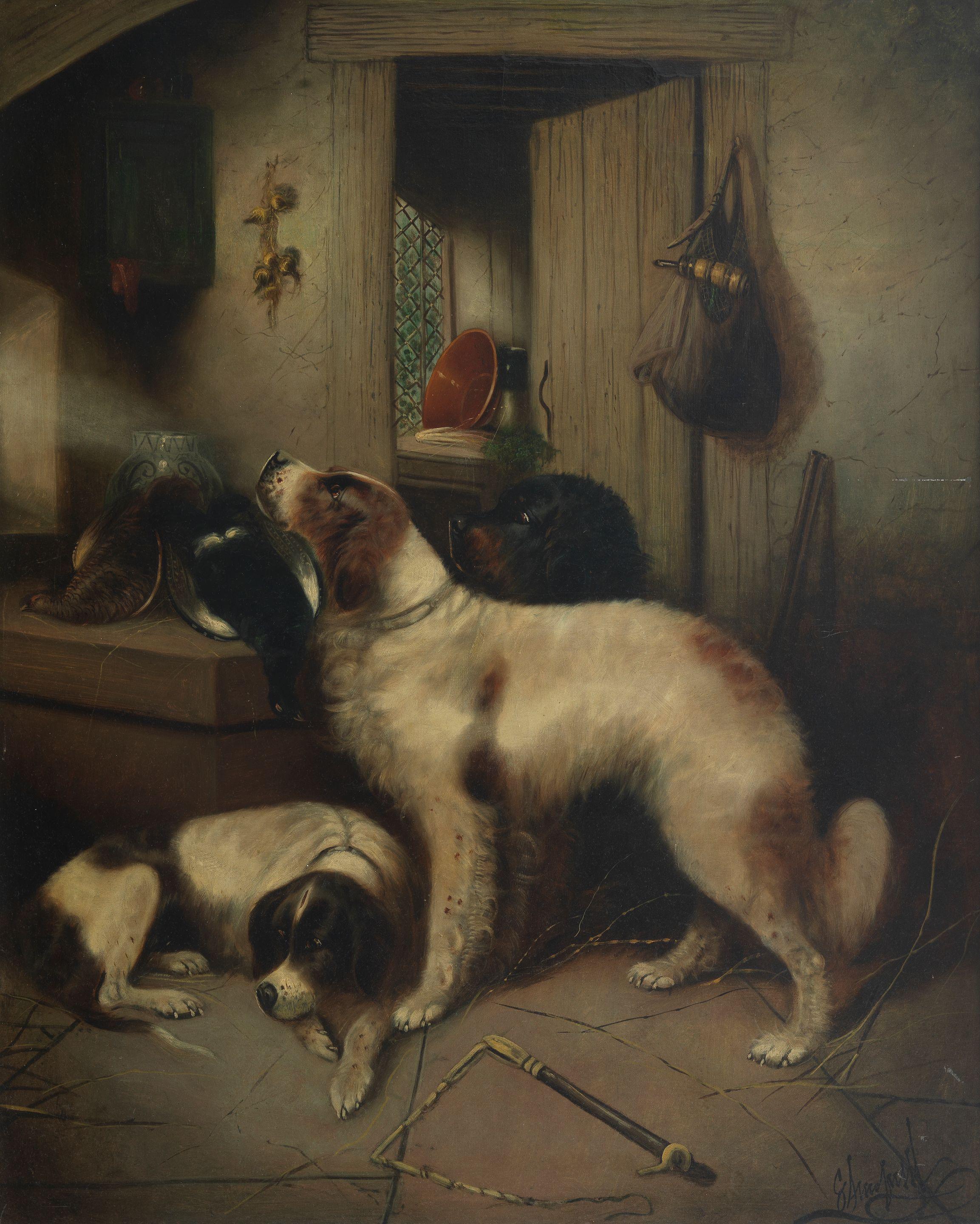 George Armfield - The sportsman\'s dogs