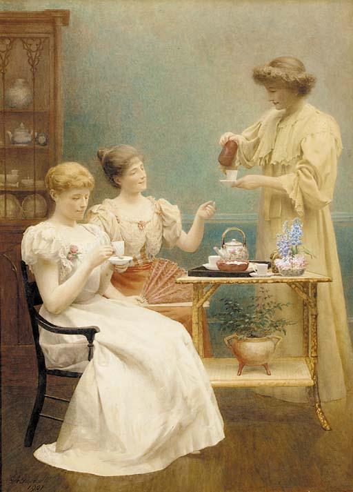 George Arthur Gaskell - Tea time