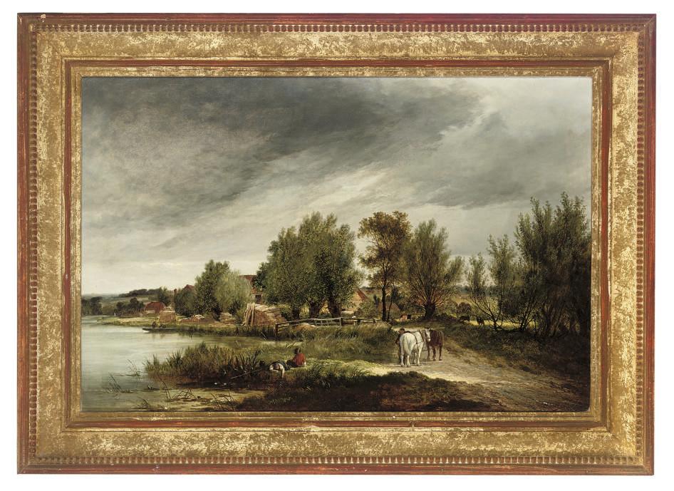 George Augustus Williams - A peaceful day\'s fishing