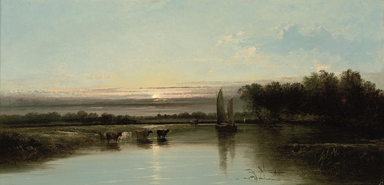 George Augustus Williams - Evening calm