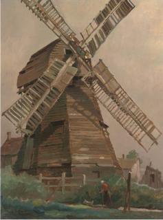 George Ayling, S.M.A., W.G.A. - The Old Mill At Ockley