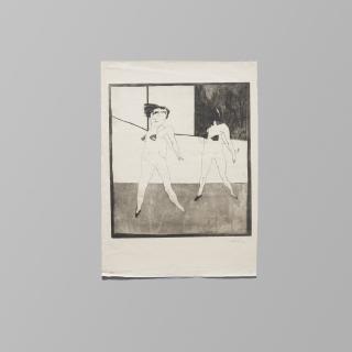 George Baldessin - Dancers a Go-Go, 1966