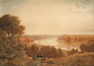 George Barret, Jun., O.W.S. - View from Richmond Hill