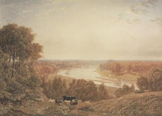 George Barret, Jun. - The Thames from Richmond Hill, Surrey