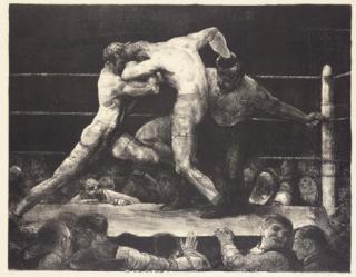 George Bellows - A Stag at Sharkey\'s (Mason 46)