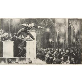 George Bellows - Billy Sunday (M. 143)