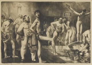George Bellows - Business-Men\'S Bath (M. 145)