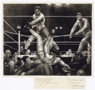 George Bellows - Dempsey And Firpo (M. 181)