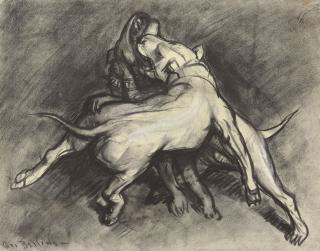 George Bellows - Dog Fight