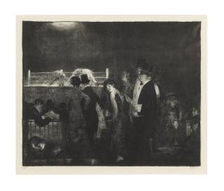 George Bellows - Preliminaries to the Big Bout (Mason 24)