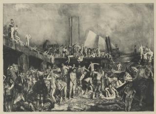 George Bellows - River-Front (Mason 168)