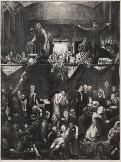 George Bellows - The Sawdust Trail