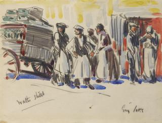 George Benjamin Luks - Noon Hour, Watts Street