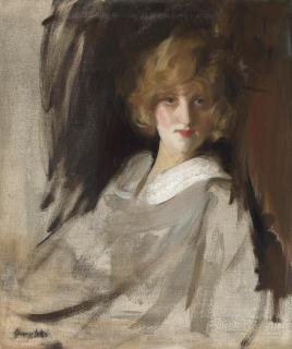 George Benjamin Luks - Portrait of a Woman