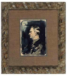 George Benjamin Luks - Portrait of the artist Arthur Bowen Davies