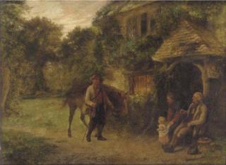 George Bernard O\'Neill - Father\'s return