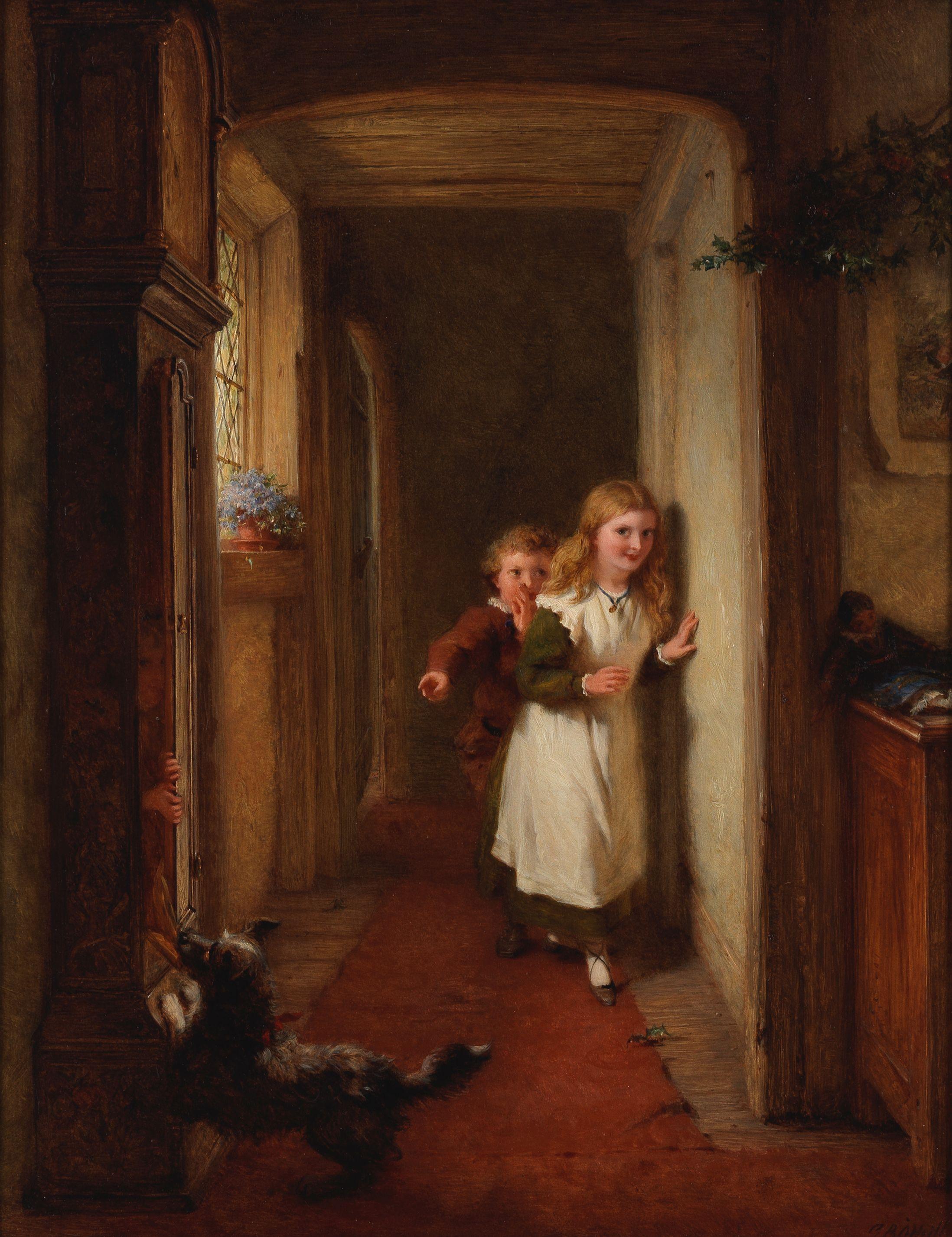 George Bernard O\'Neill - Hide and seek