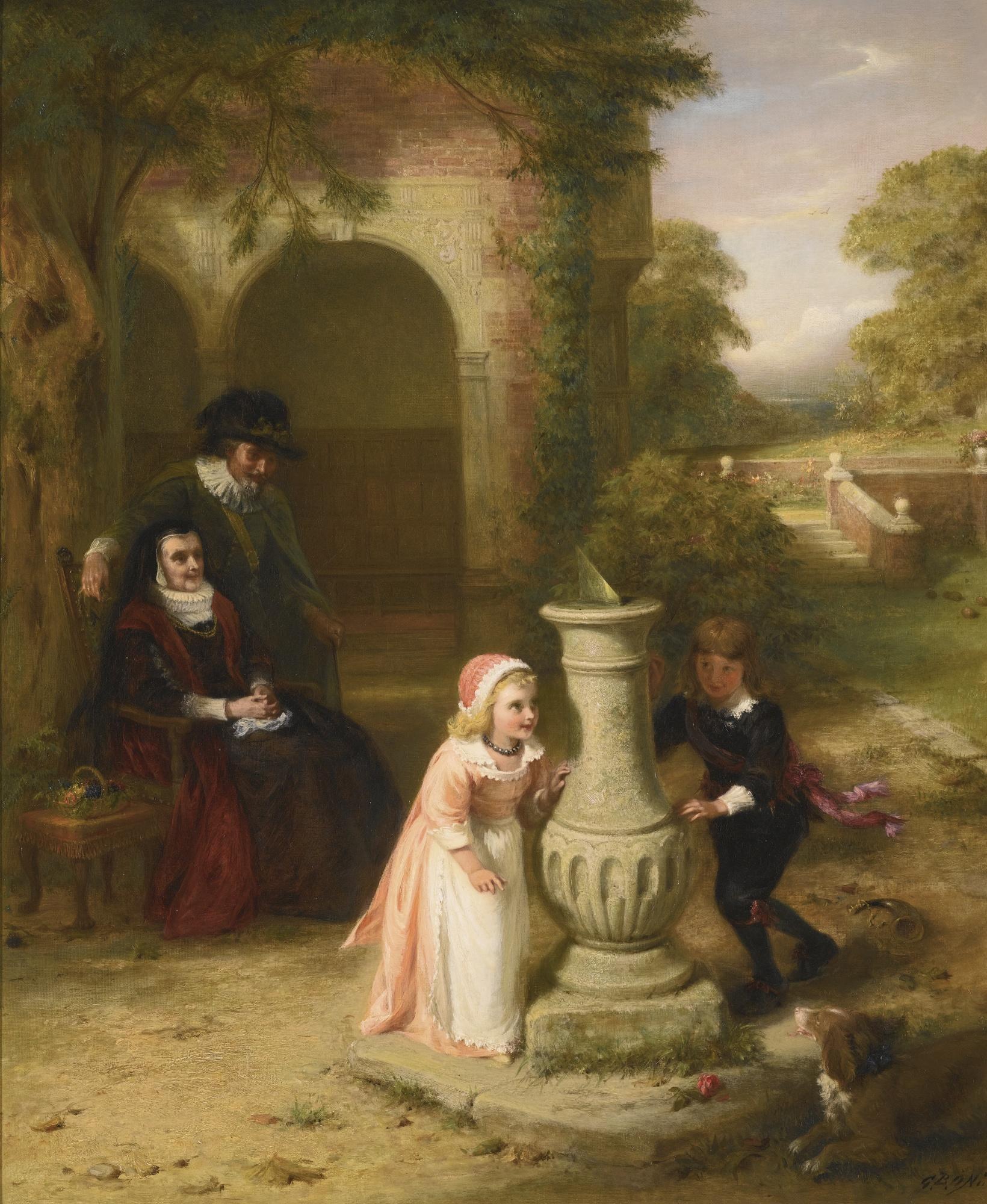 George Bernard O\'Neill - Hide And Seek